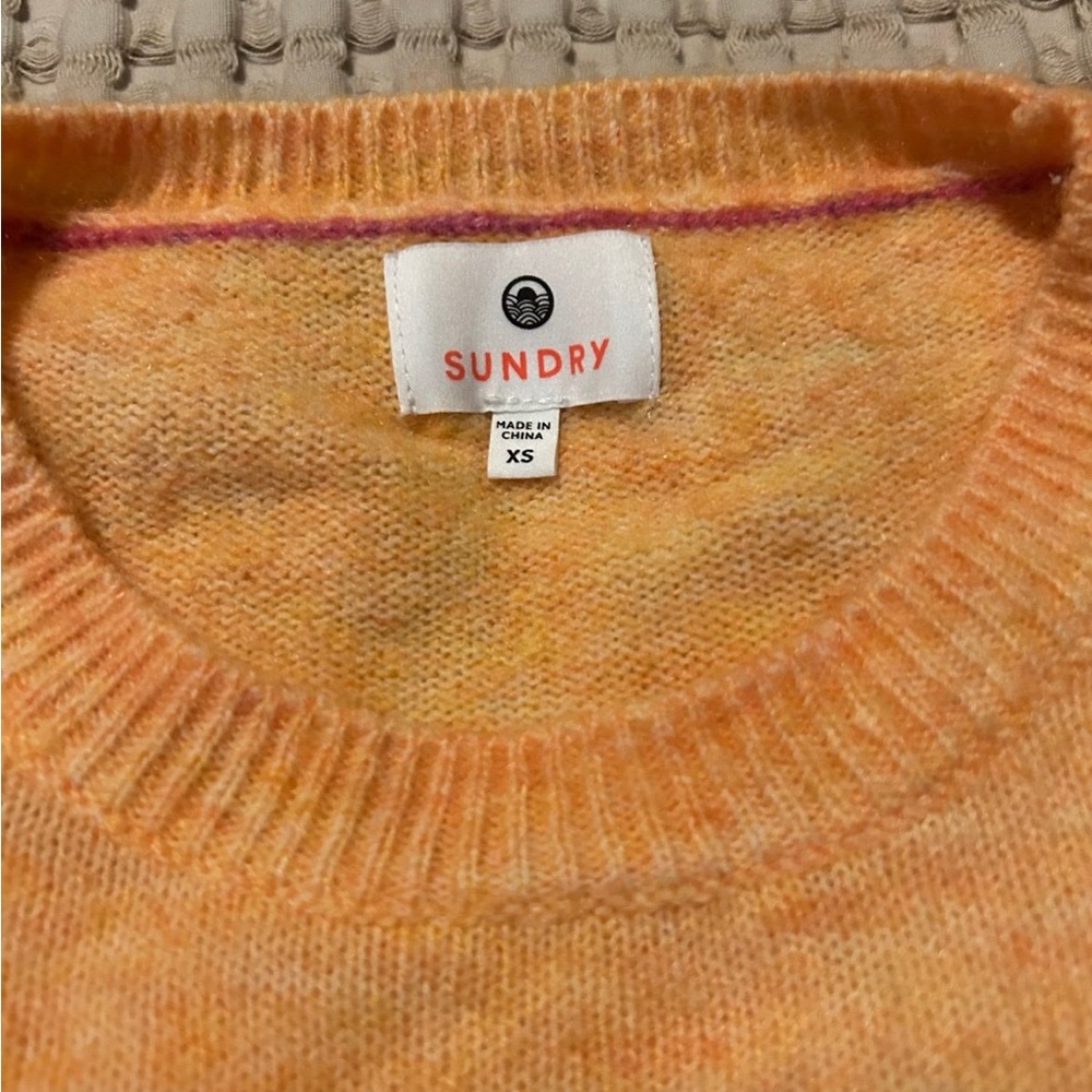 Sundry Palm Tree Sweater Size XS - Picture 2 of 2